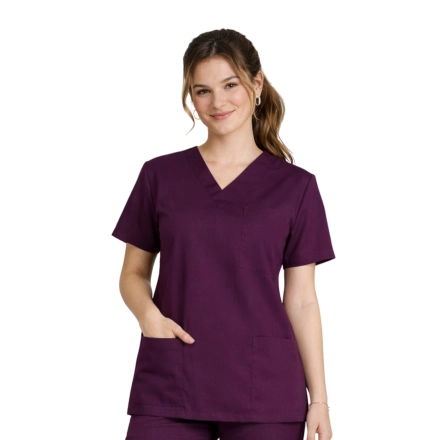 Bluza chirurgiczna śliwkowa roz. M